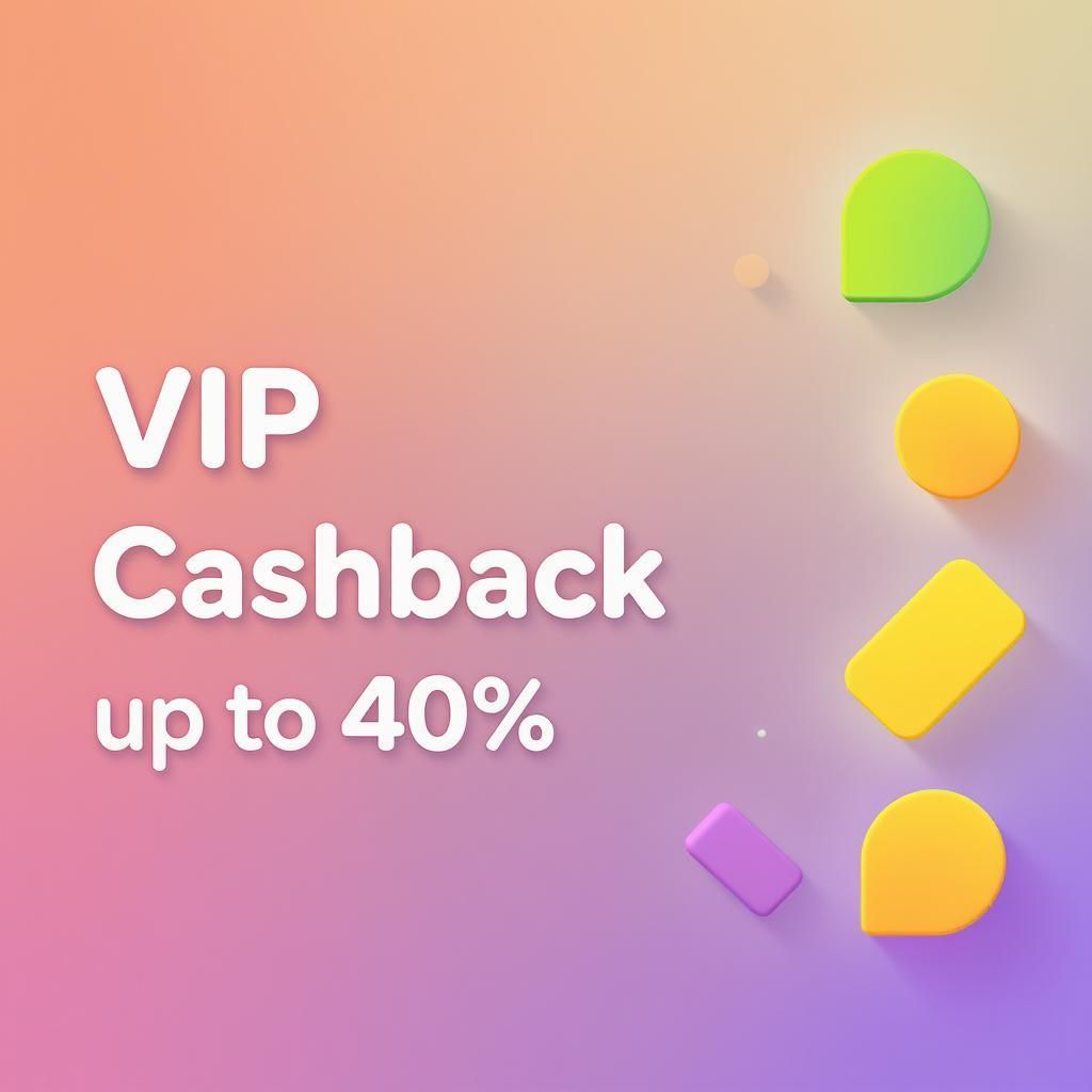 VIP Cashback up to 40%